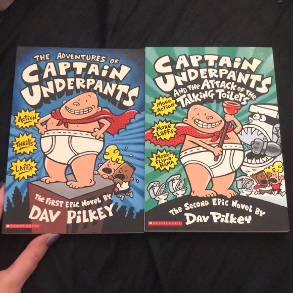 ✨ CAPTAIN UNDERPANTS BOX COLLECTION✨ - Picture 3 of 4